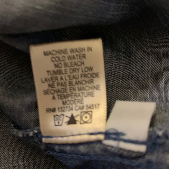 Women’s cloth & stone chambray size Small - Picture 2 of 5